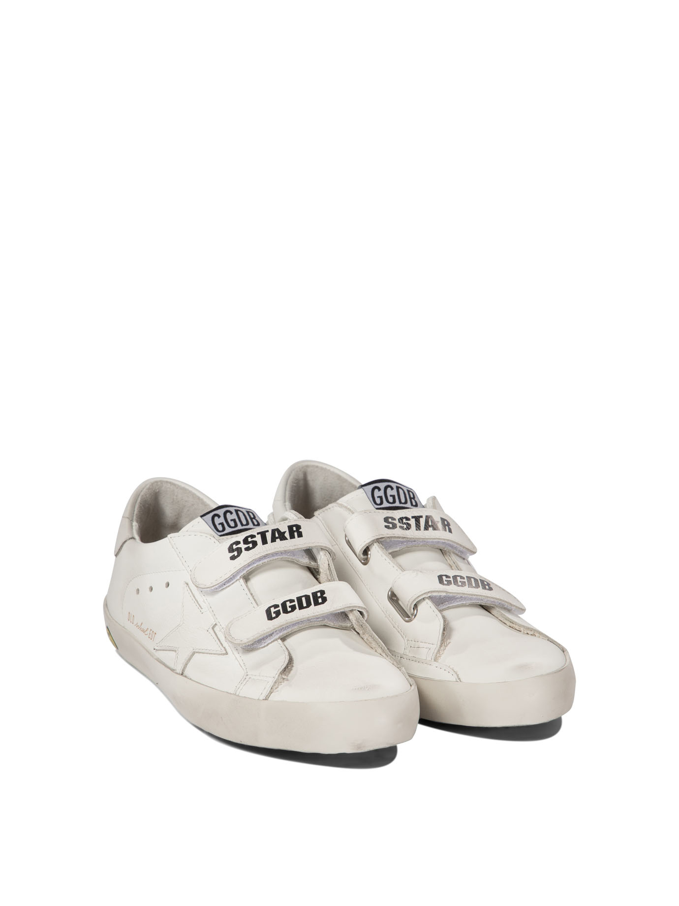 GOLDEN GOOSE KIDS White Old School sneakers